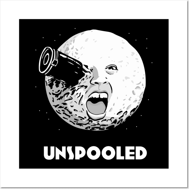 Unspooled - Moonface Wall Art by Unspooled